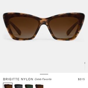 KREWE Brigitte Tortoise Sunglasses